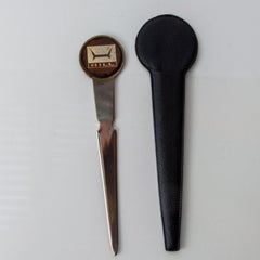 1950s Modern Advertising Letter Opener Hill Desk Accessory
