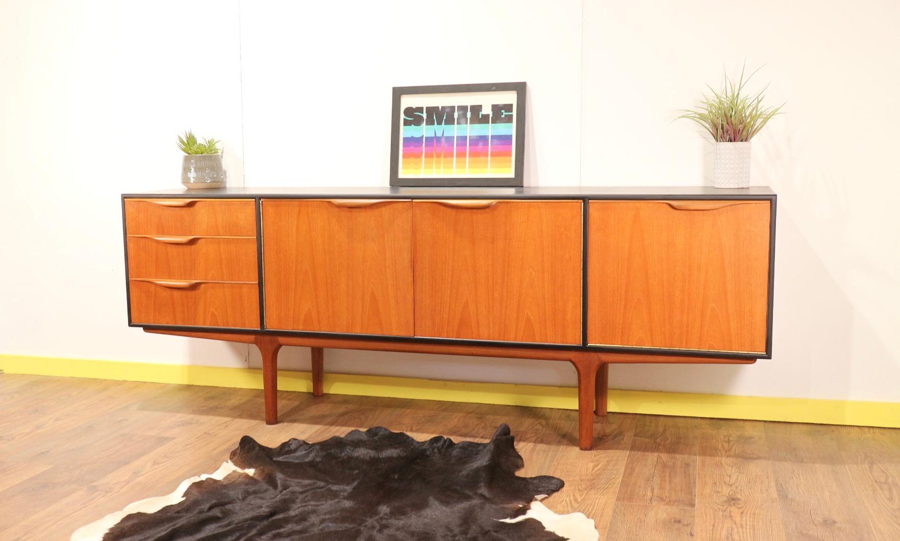 Mid-Century Modern A.H McIntosh Dunvegan Teak Credenza Sideboard ...