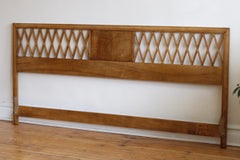 Mid-Century Modern Airy King Size Headboard