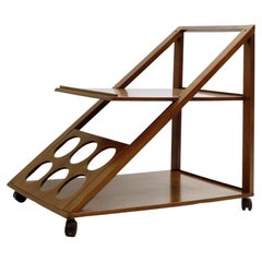 Mid-Century Modern "Algol" Bar Trolley by Alberto Besana for Carlo Citterio