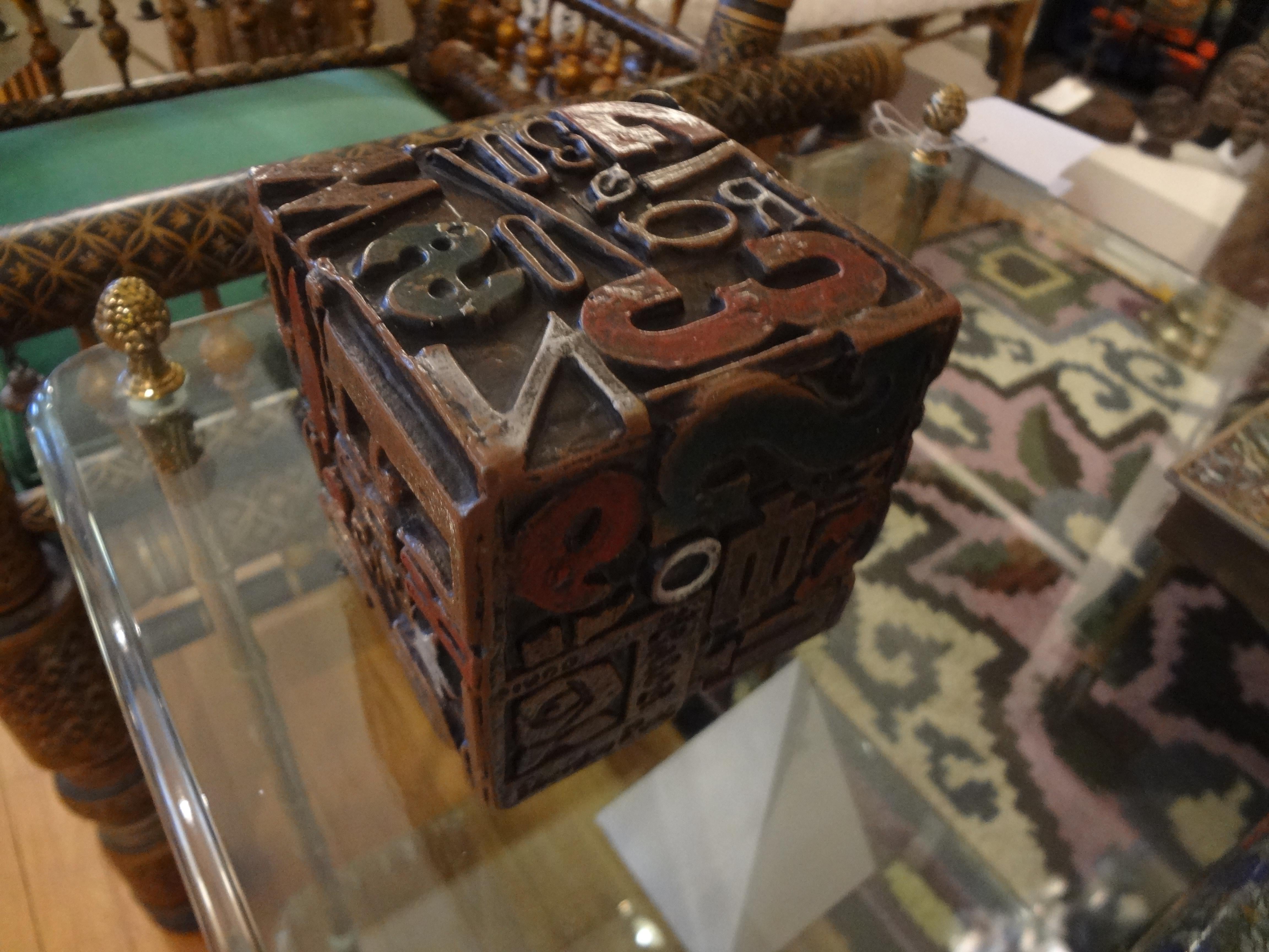 Scultura a cubo Alpha di Sheldon Rose, metà secolo, moderna in vendita 4