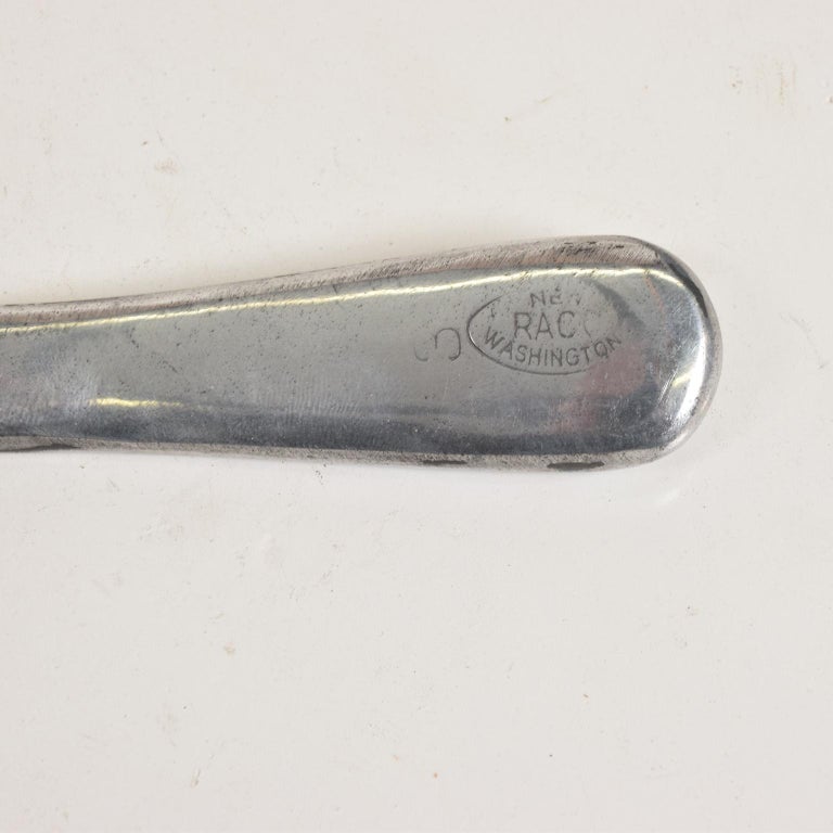 MidCentury Modern Aluminium Ice Cream Scooper Spoon Flatware Made in