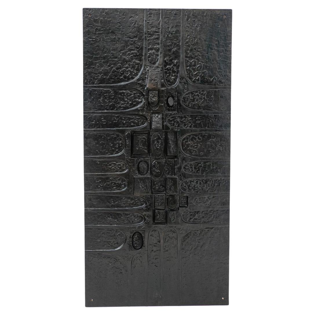 Mid-Century Modern Aluminium Panel, 1970s For Sale