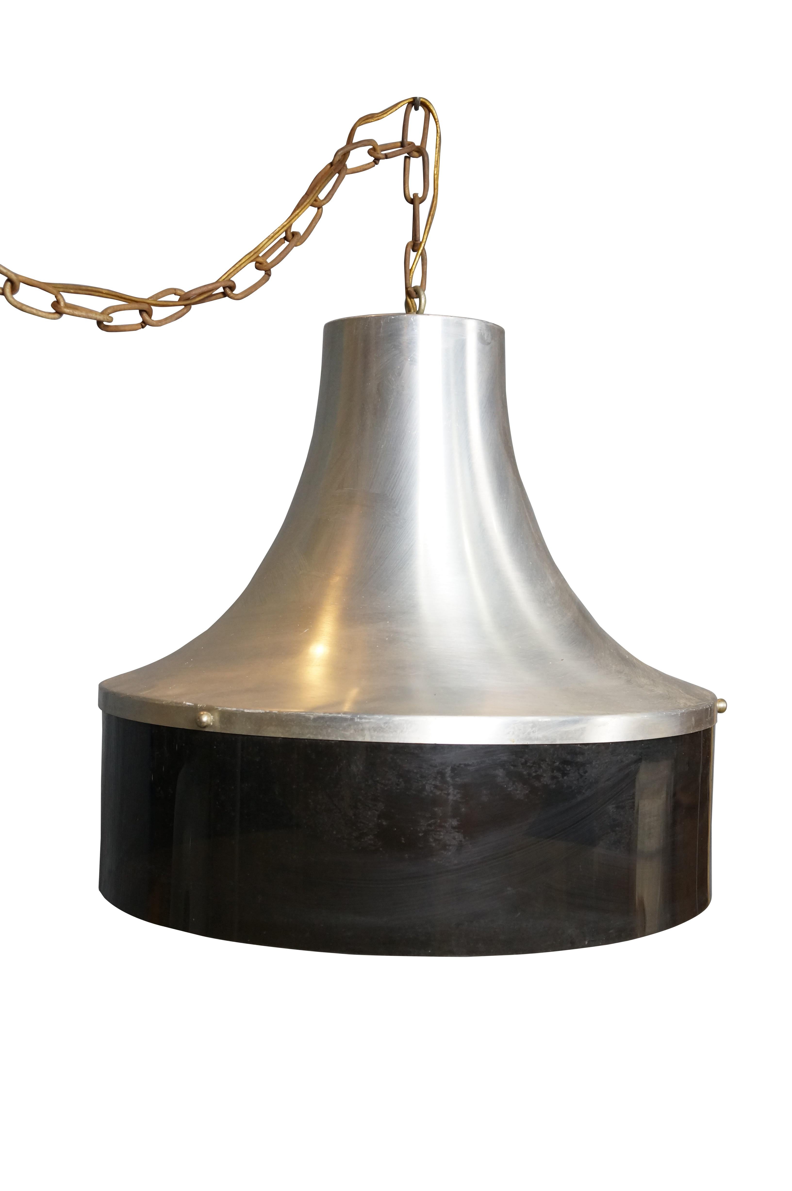 Mid-Century moderno Ciondolo a globo in plastica e alluminio di metà secolo, 16