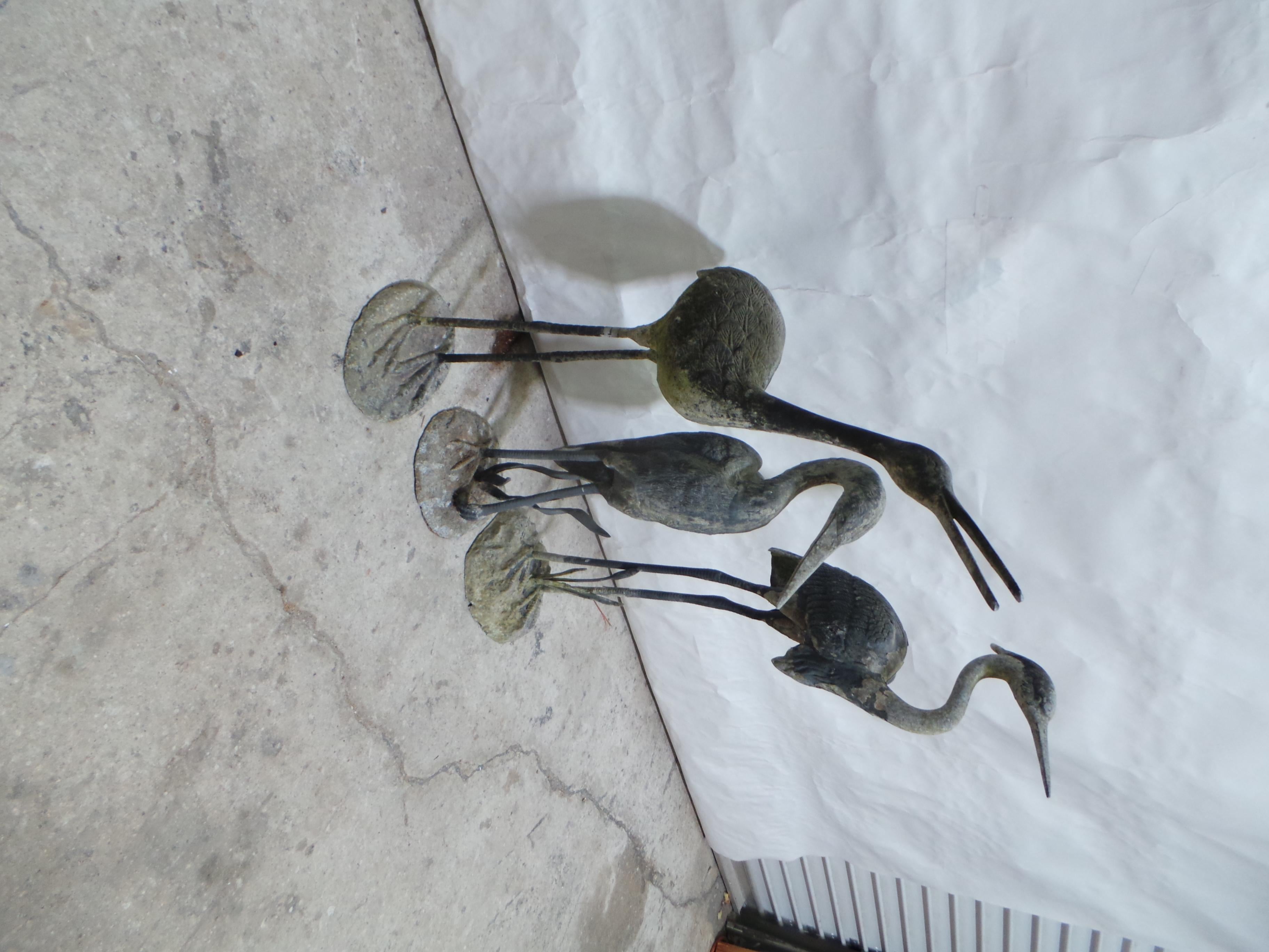Mid Century Modern Aluminum Yard Birds For Sale 5