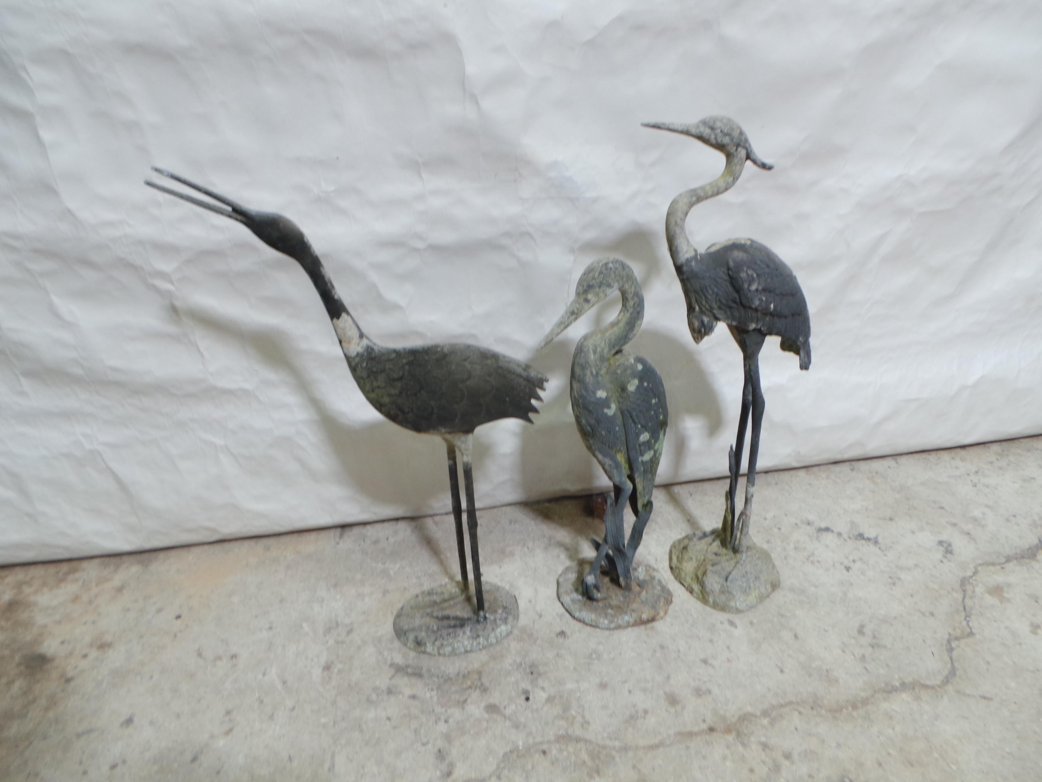 Mid Century Modern Aluminum Yard Birds For Sale 3