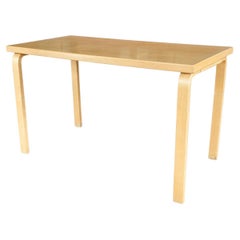 Mid Century Modern Alvar Aalto 81B Birch Table Desk for ICF