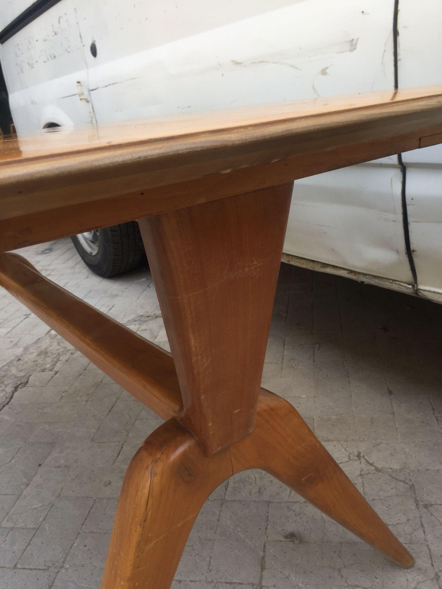 The Moderns, étonnante table de salle à manger, dans le style de Melchiorre Vega, années 1950 en vente 2