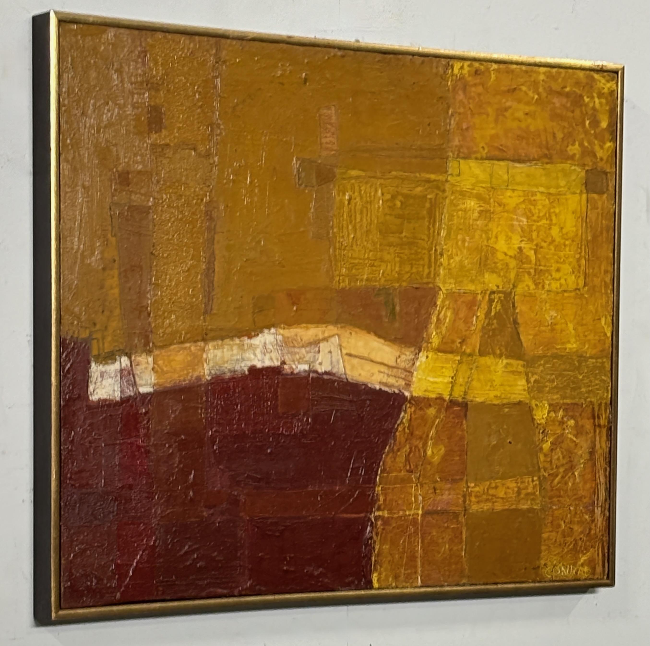 Pintura expresionista abstracta americana moderna de mediados de siglo en Bueno estado para la venta en San Francisco, CA