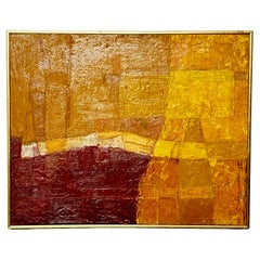 Pintura expresionista abstracta americana moderna de mediados de siglo