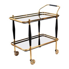 Mid-Century Modern American Bar Cart