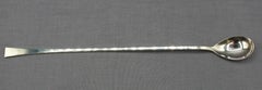 Mid Century Modern American Gorham Sterling Silver Bar or Martini Spoon