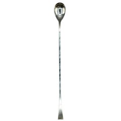 Mid Century Modern American Gorham Sterling Silver Bar or Martini Spoon