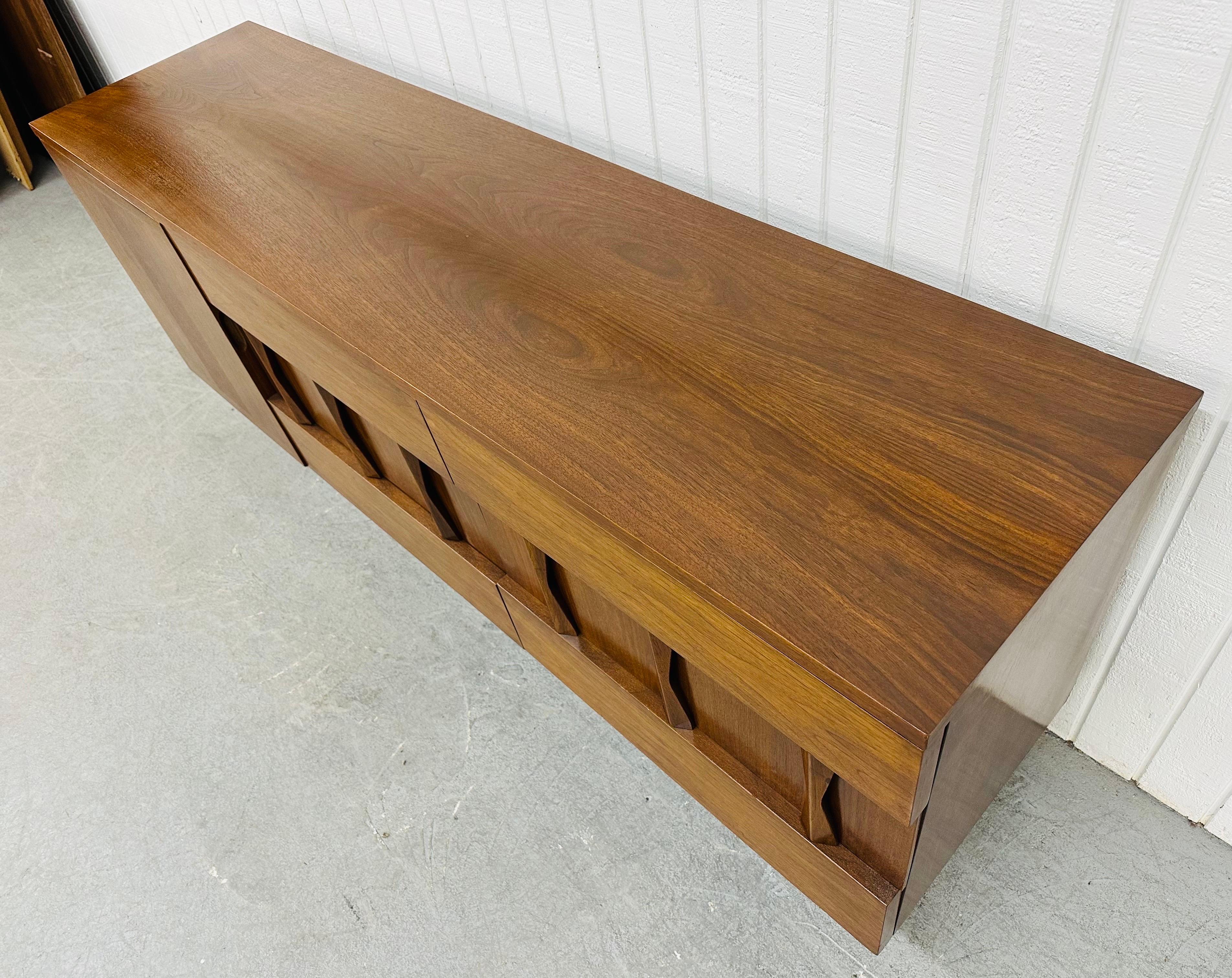 Mid-Century Modern American of Martinsville 9-Schubladen-Kommode (amerikanisch)