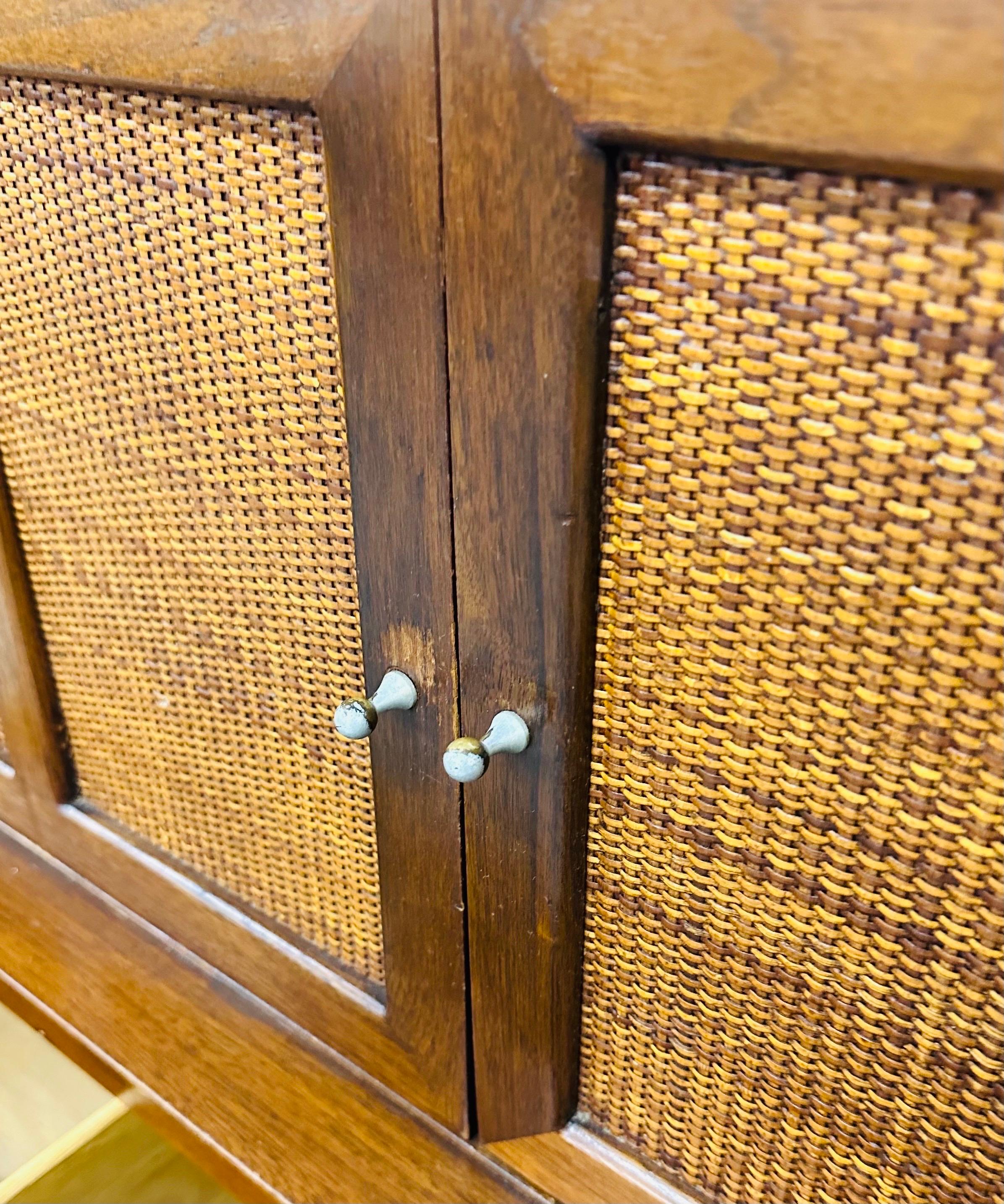 Mid-Century Modern American of Martinsville Accord Walnut High Chest 4