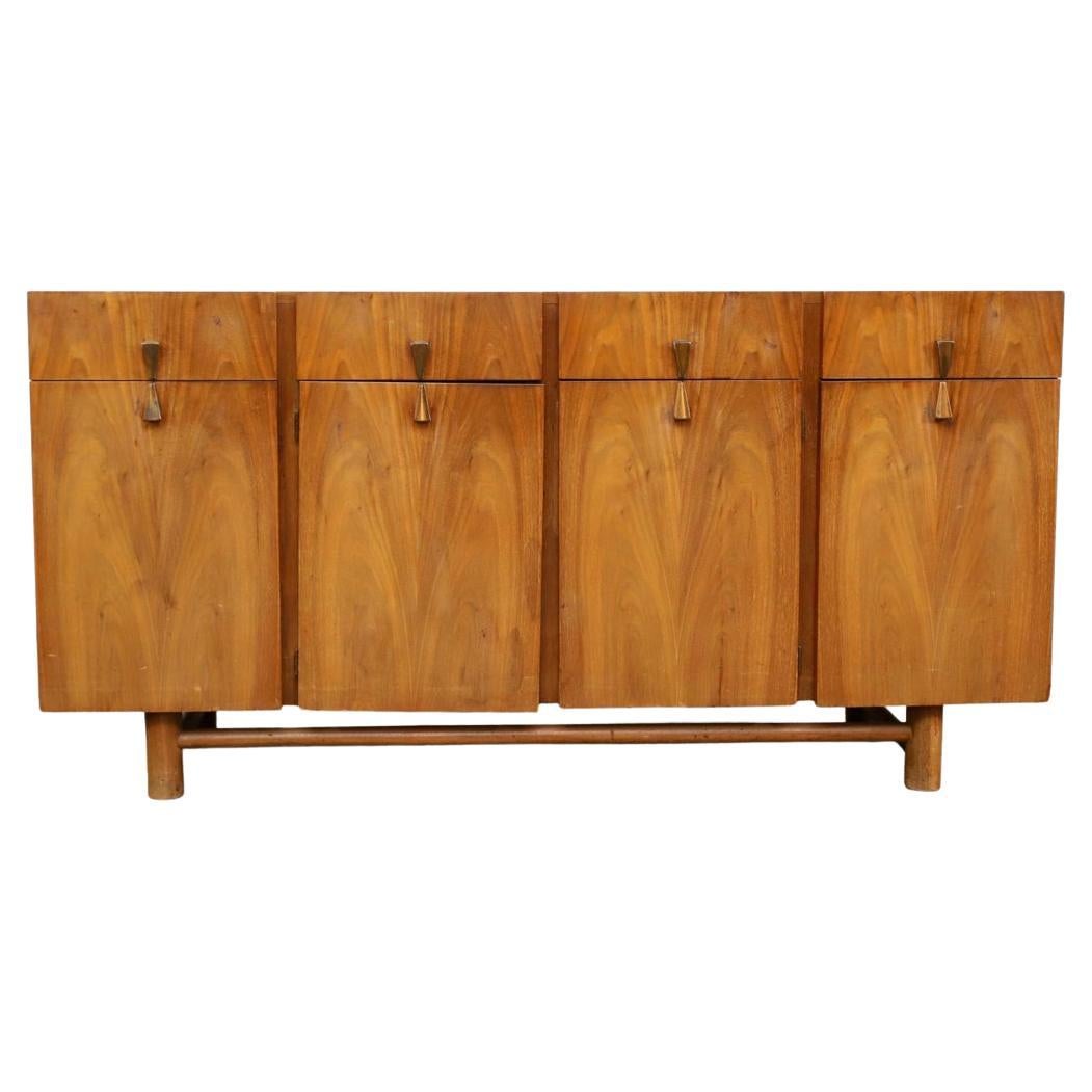 Mid-Century Modern American of Martinsville Maple Credenza Dresser Cabinet