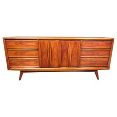 Mid-Century Modern American Walnut Credenza