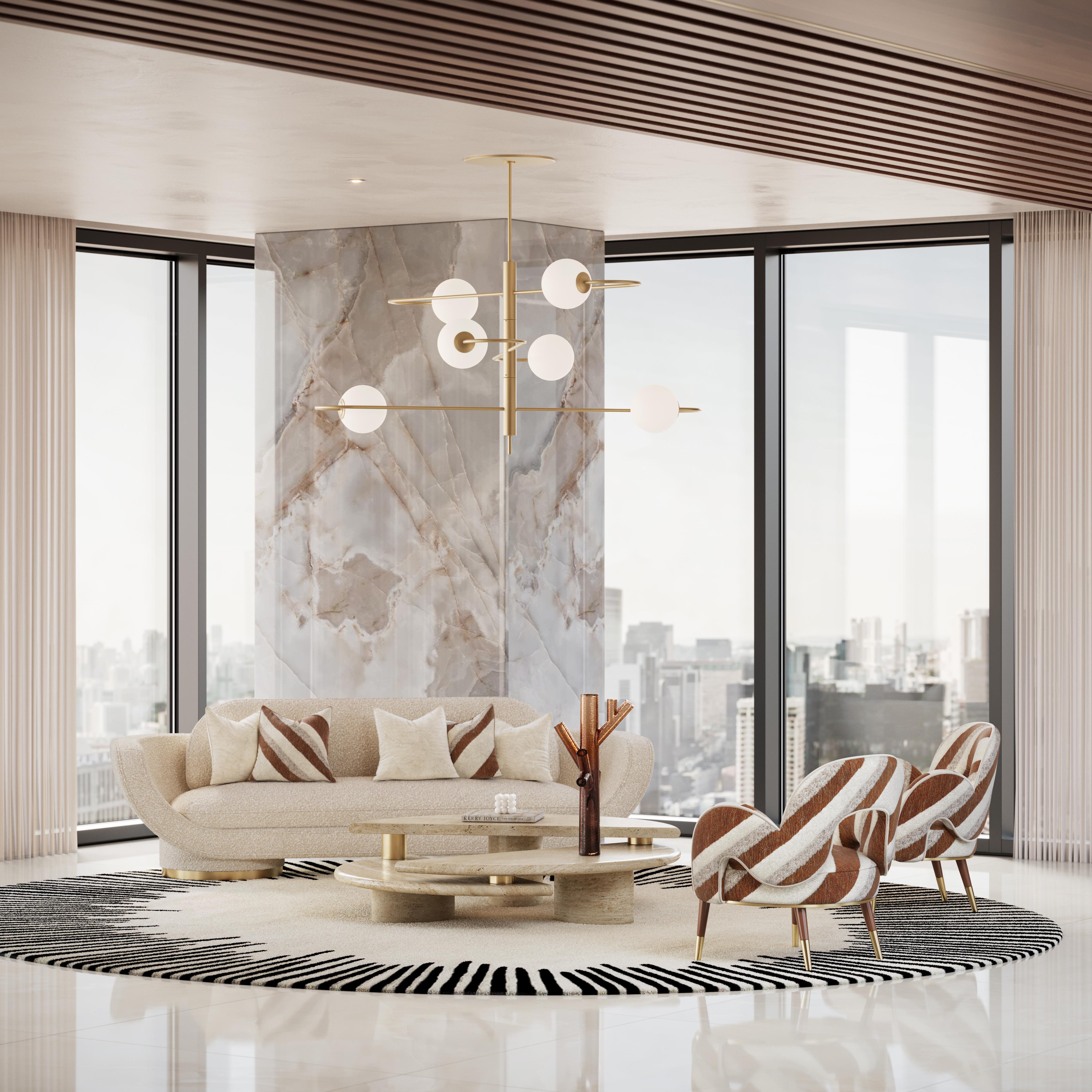 XXIe siècle et contemporain Mid-Century Modern Amuse Armchair by Mavo Atelier Handmade in Portugal en vente