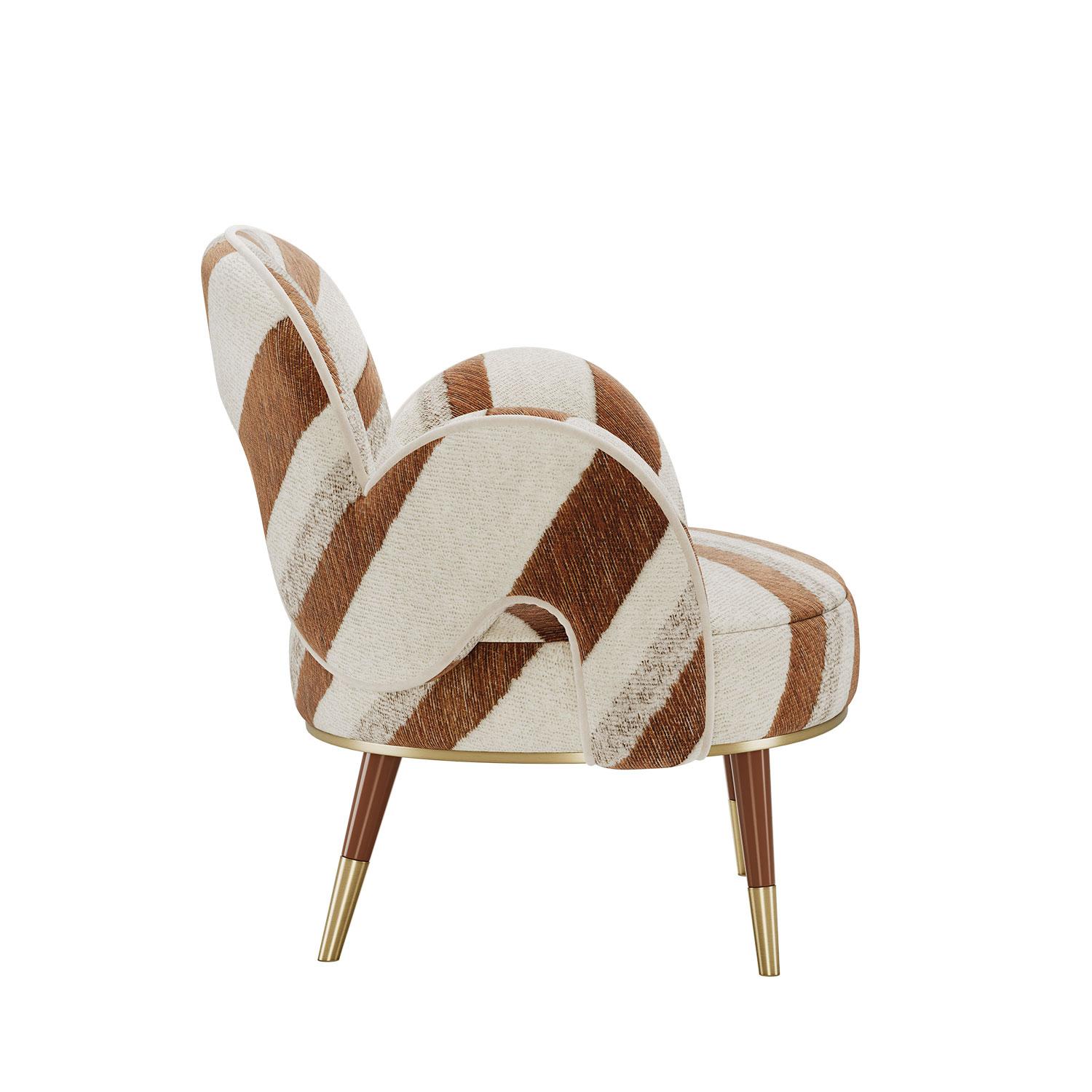 With its gracefully curved silhouette and thoughtful design, the Amuse Armchair is rooted in the spirit of mid-century elegance. Its sculptural backrest and armrests recall an era where design was not only functional, but emotive, playful, and