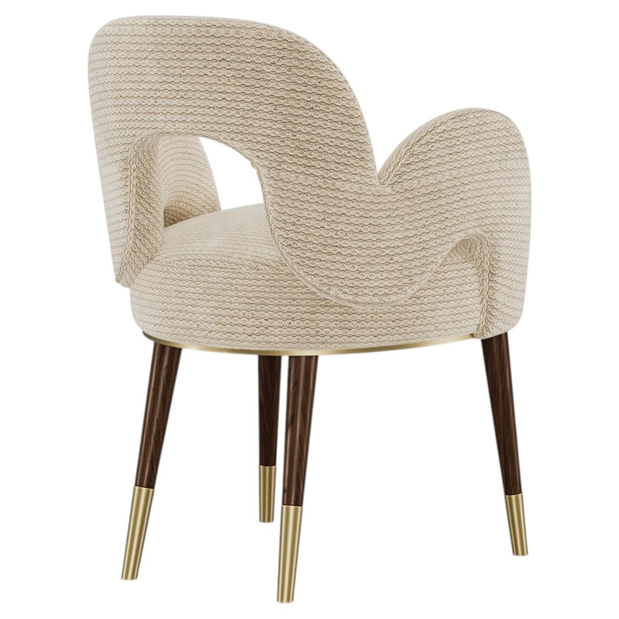 Mid-Century Modern Amuse Chair by Mavo Atelier, Handmade in Portugal