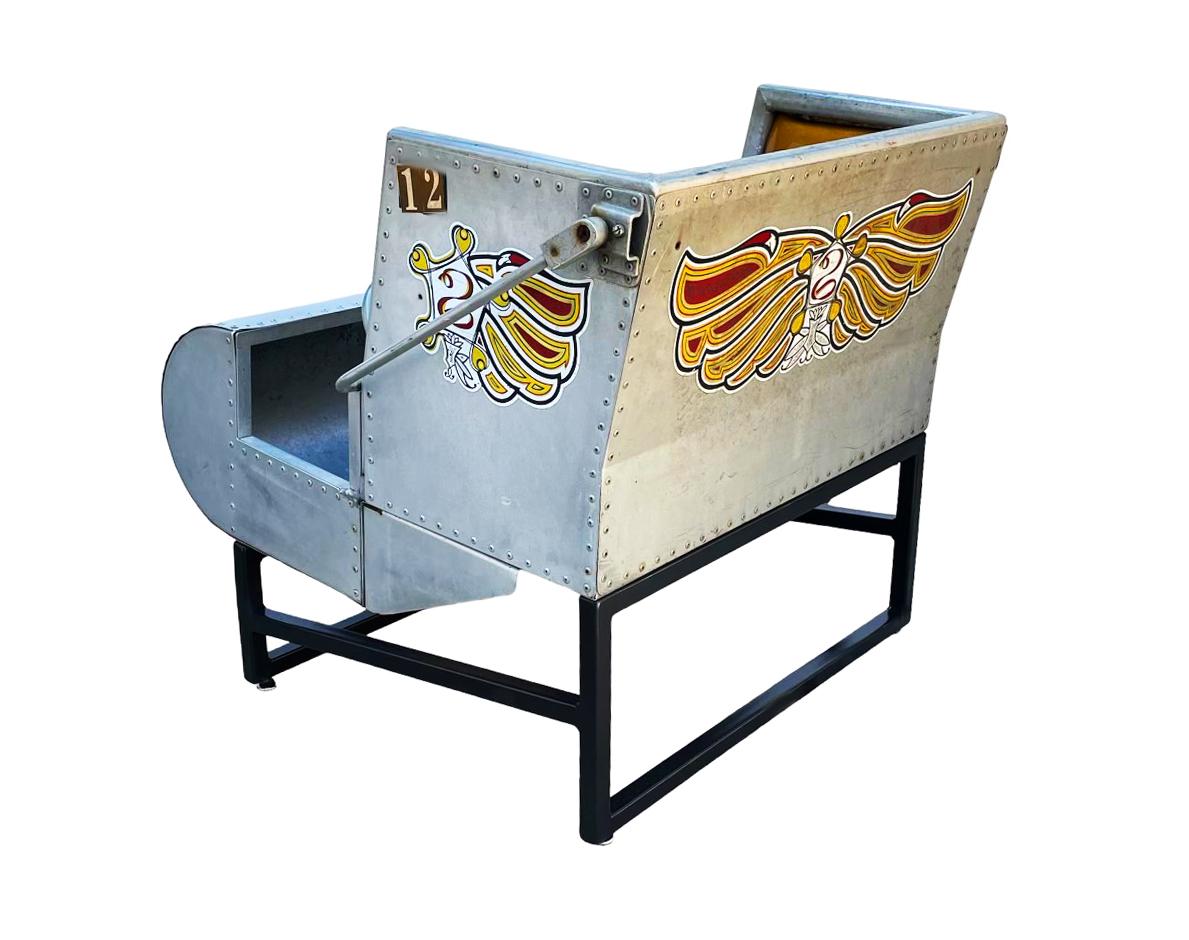 Mid-Century Modern Amusement Park Ride Lounge Chair for Kids Room or Man Cave In Good Condition In Philadelphia, PA
