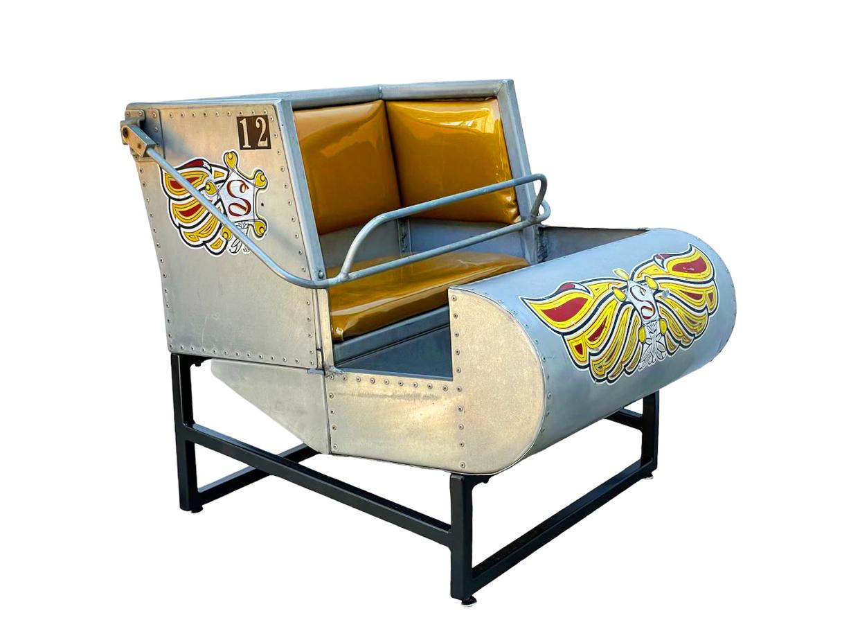 Mid-20th Century Mid-Century Modern Amusement Park Ride Lounge Chair for Kids Room or Man Cave