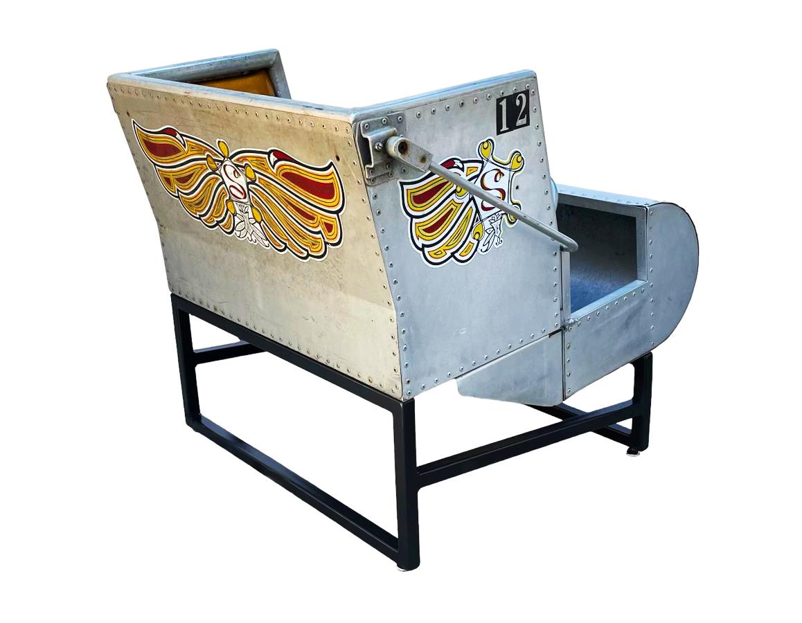 Mid-Century Modern Amusement Park Ride Lounge Chair for Kids Room or Man Cave 1