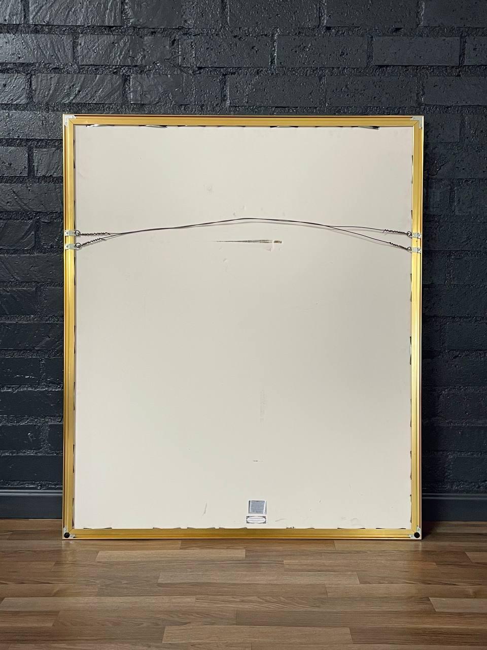 Mid-Century Modern “And Together We Rise” Abstract Serigraph Artwork im Angebot 2