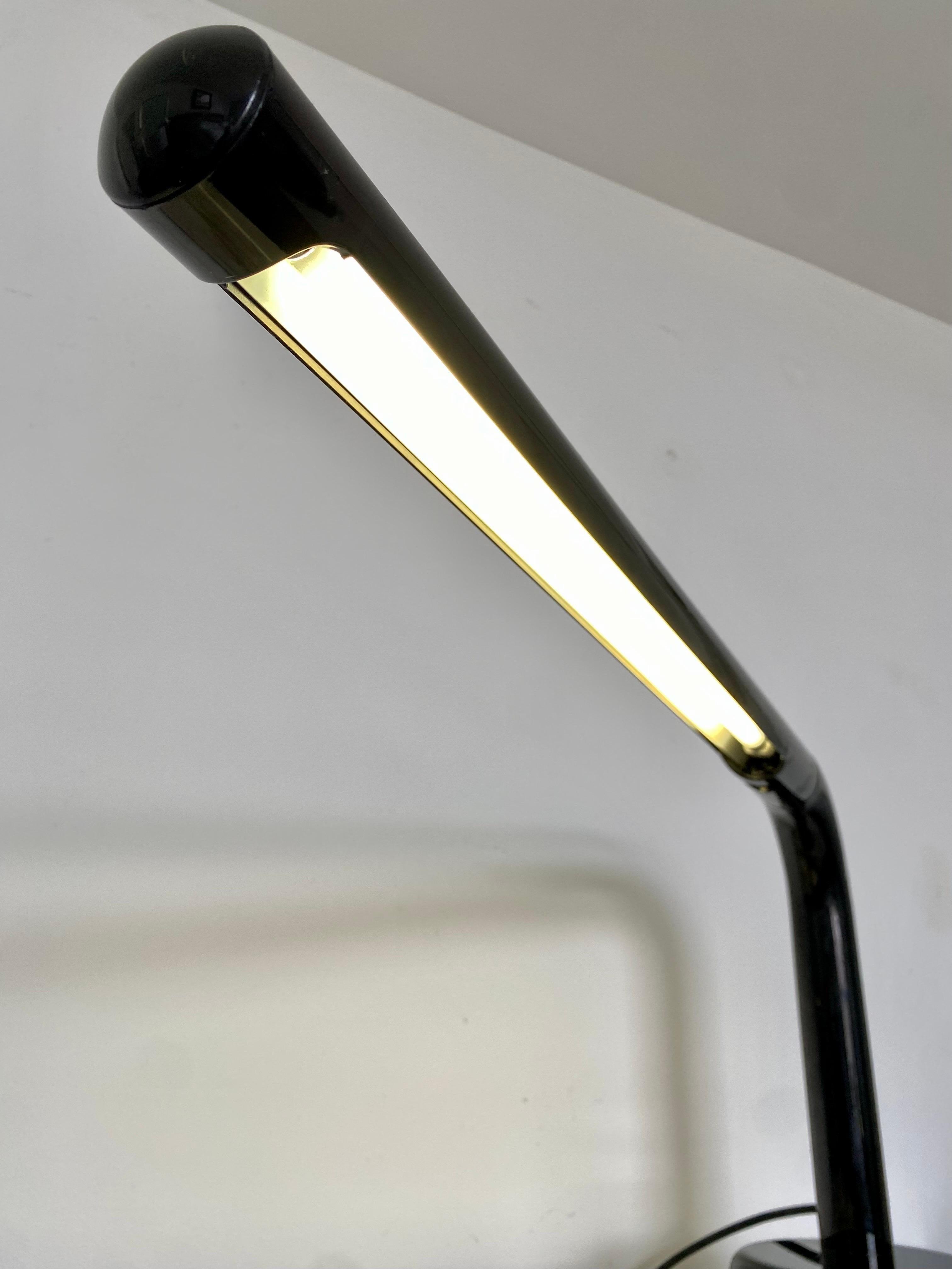Anders Pehrson lampe de bureau tube moderne mi-siècle, Suède, années 1970  en vente 1