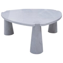 Mid-Century Modern Angelo Mangiarotti Eros Series Italian Coffee Table