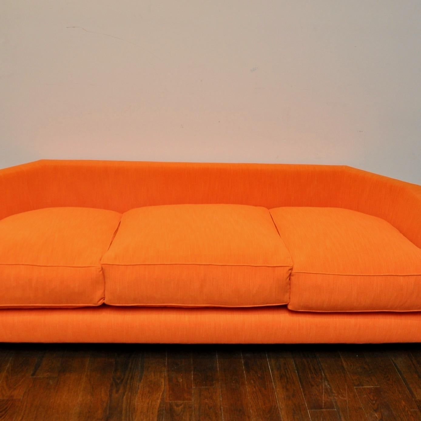 20th Century Mid-Century Modern Angled Sofa