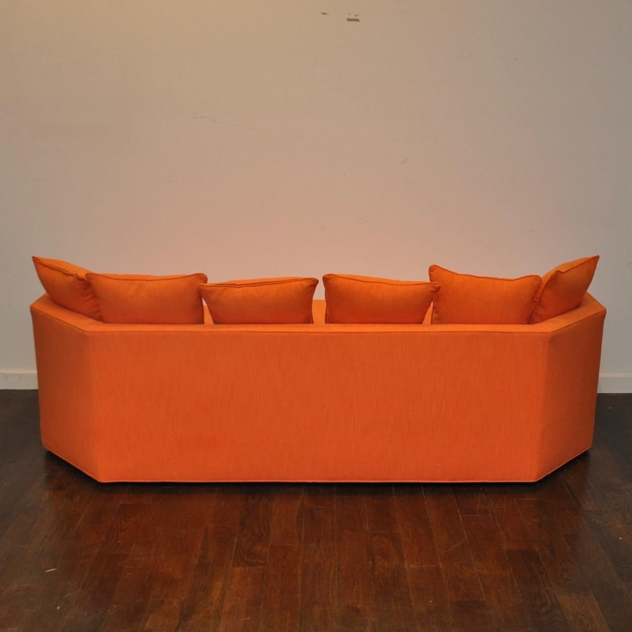 Mid-Century Modern Angled Sofa 3
