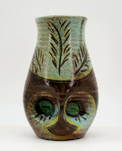 Mid-Century Modern Anthropomorphic Vase by Accolay, France, 1950s