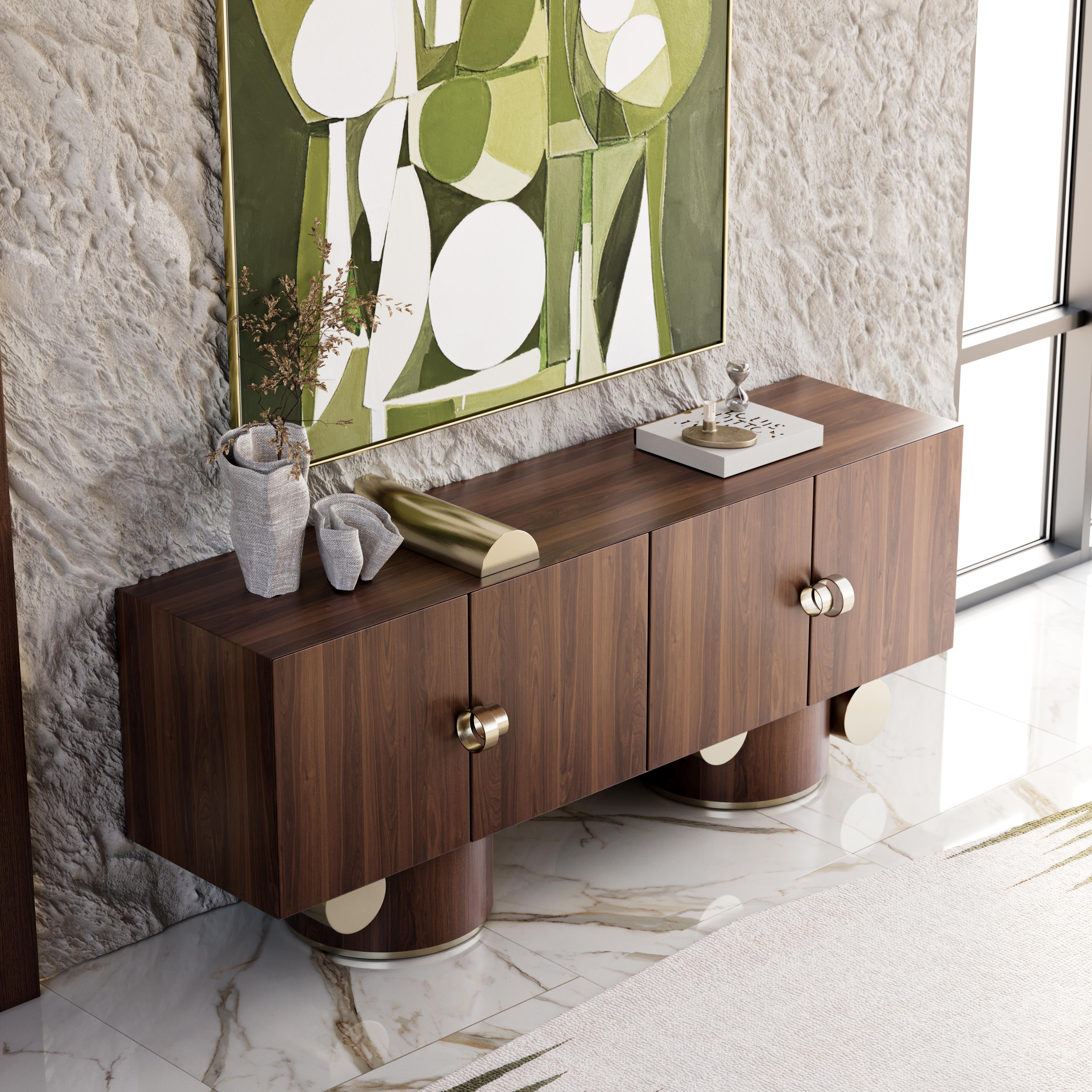 Credenza Antigua di metà secolo moderno in lacca cesellata di Mavo Aelier In condizioni Nuovo in vendita a Trofa, PT