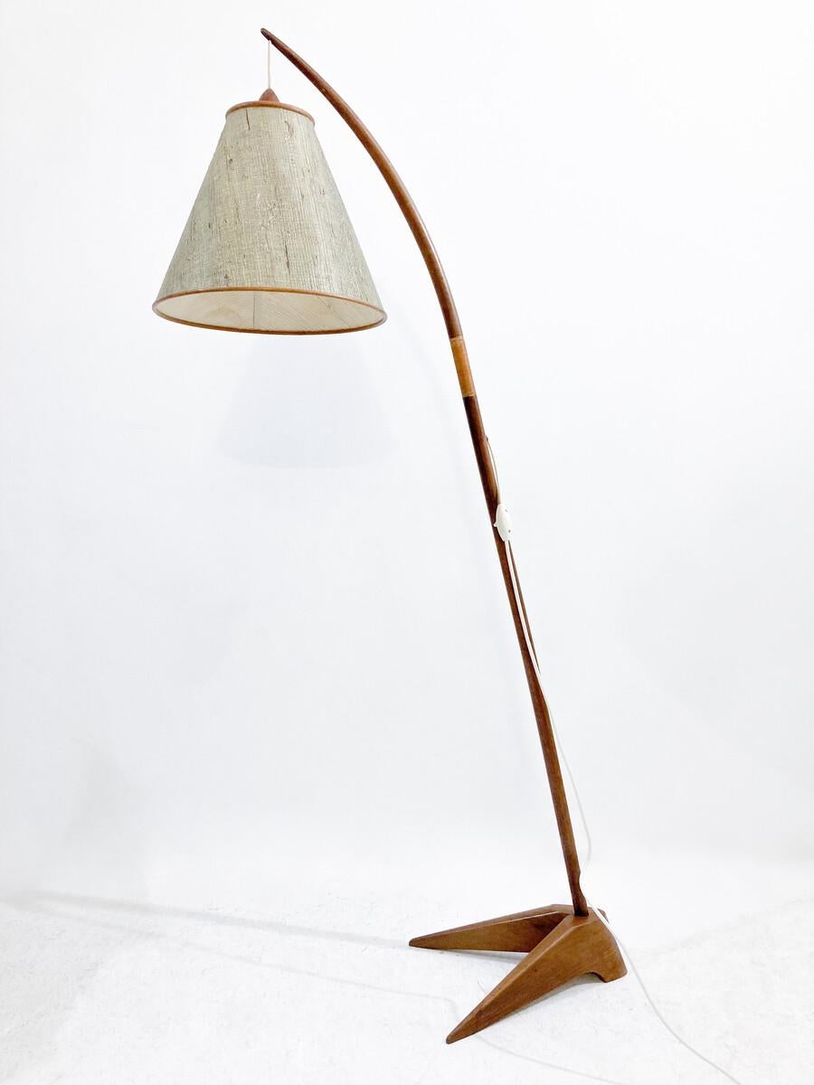 Mid-Century Modern Arc Floor Lamp, 1950s 2