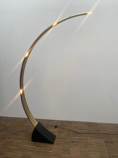 Lampadaire à arc moderne du milieu du siècle dernier de Goffredo Reggiani, Italie, 1970