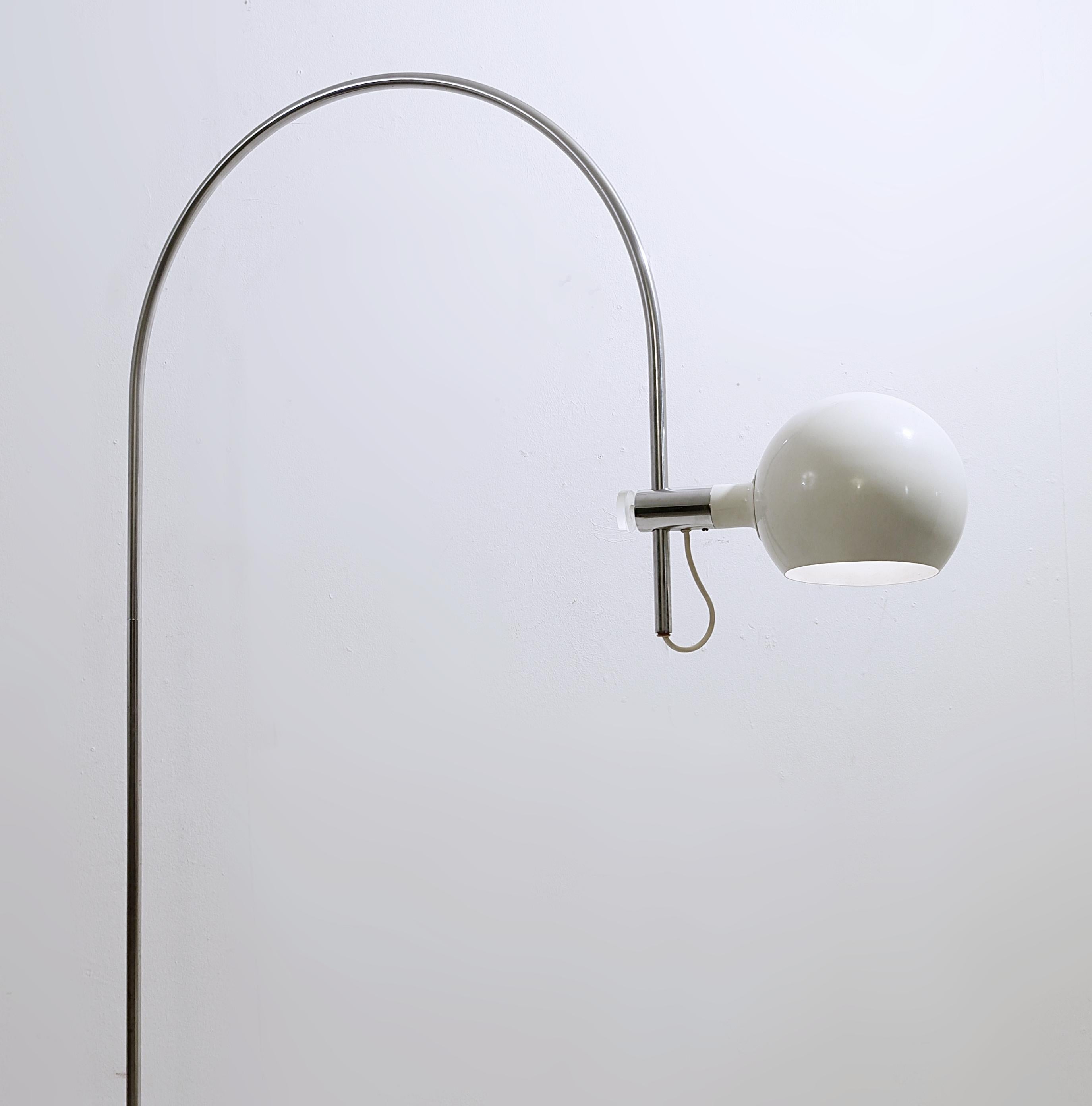European Mid-Century Modern arc floor lamp from Cosack Leuchten, 1960s