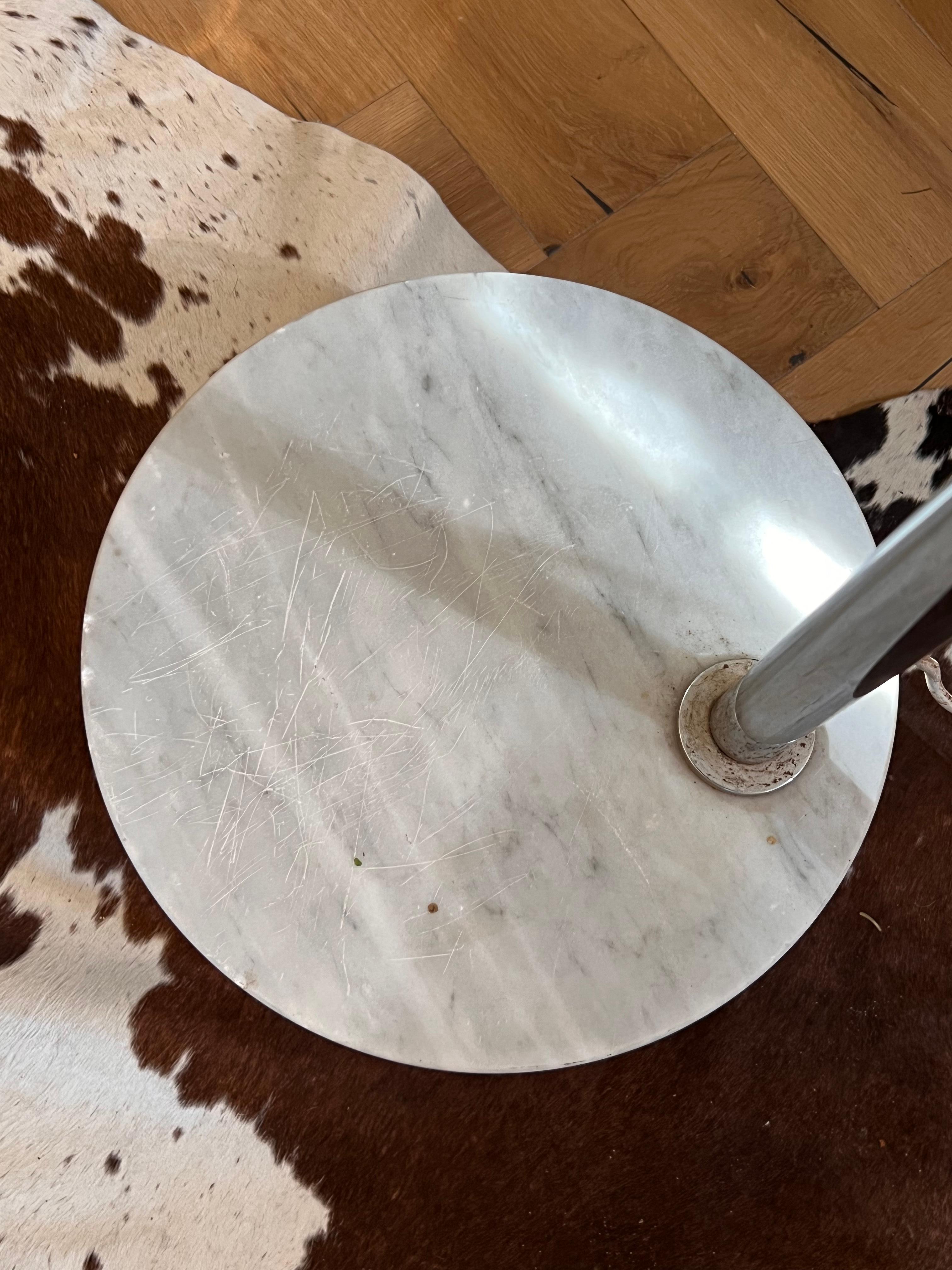 Mid-Century Modern Arc Floor Lamp with Marble Base, 1960s 9