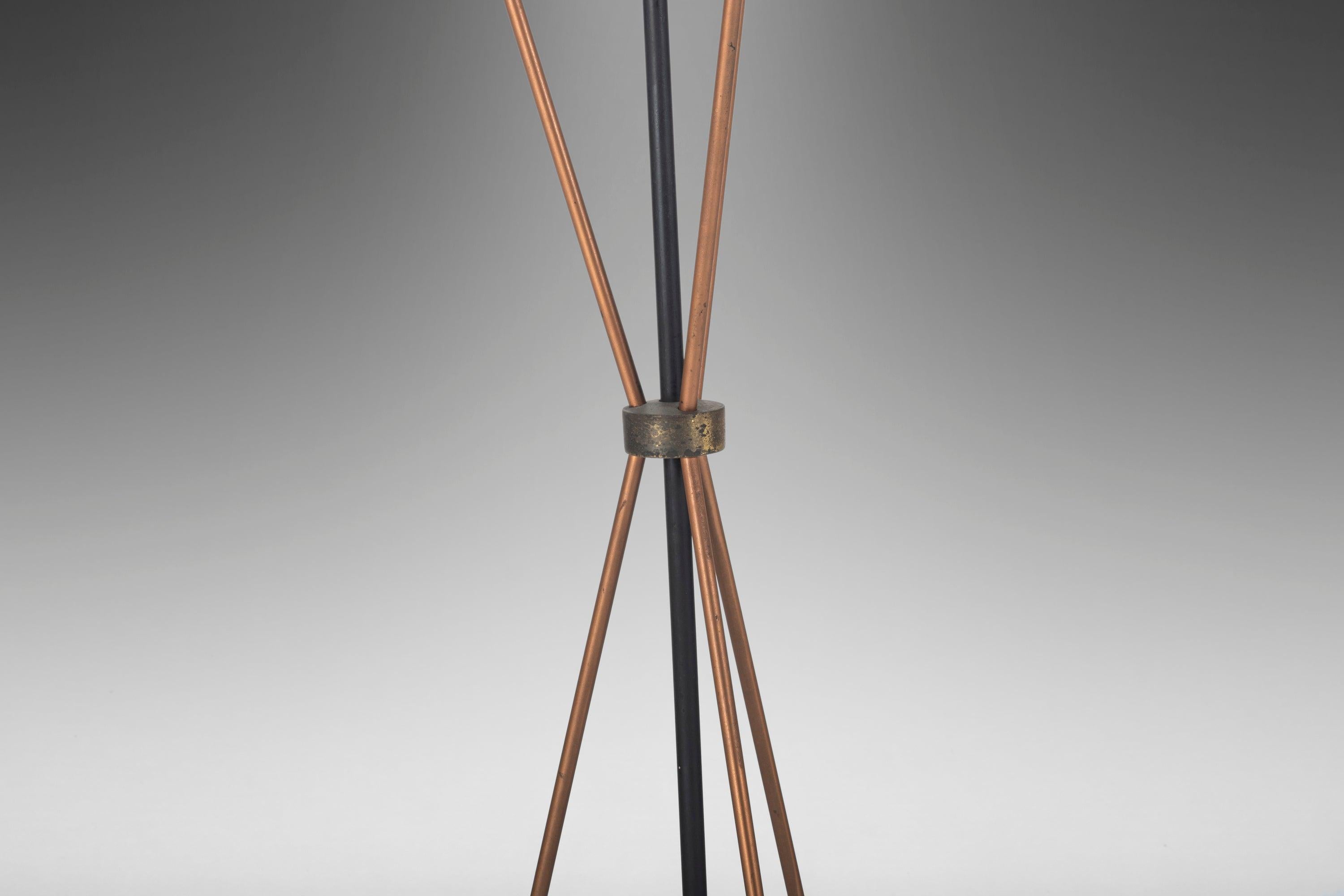 American Mid-Century Modern Architectural Floor Lamp, USA, C. 1960's