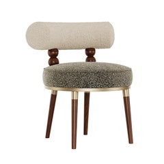 Mid-Century Modern Aretha Accent Chair by Mavo Atelier, Handcrafted in Portugal