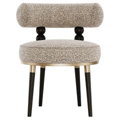 Mid-Century Modern Aretha Accent Chair by Mavo Atelier, Handcrafted in Portugal