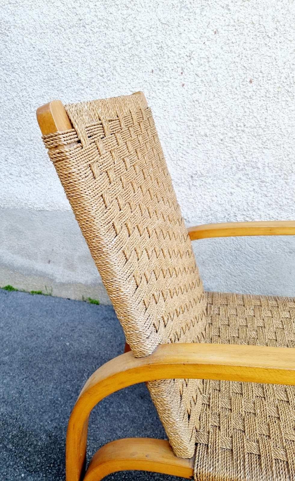 Sillón Moderno de Mitad de Siglo Atribuido a Augusto Romano, Italia Años 60 en venta 4
