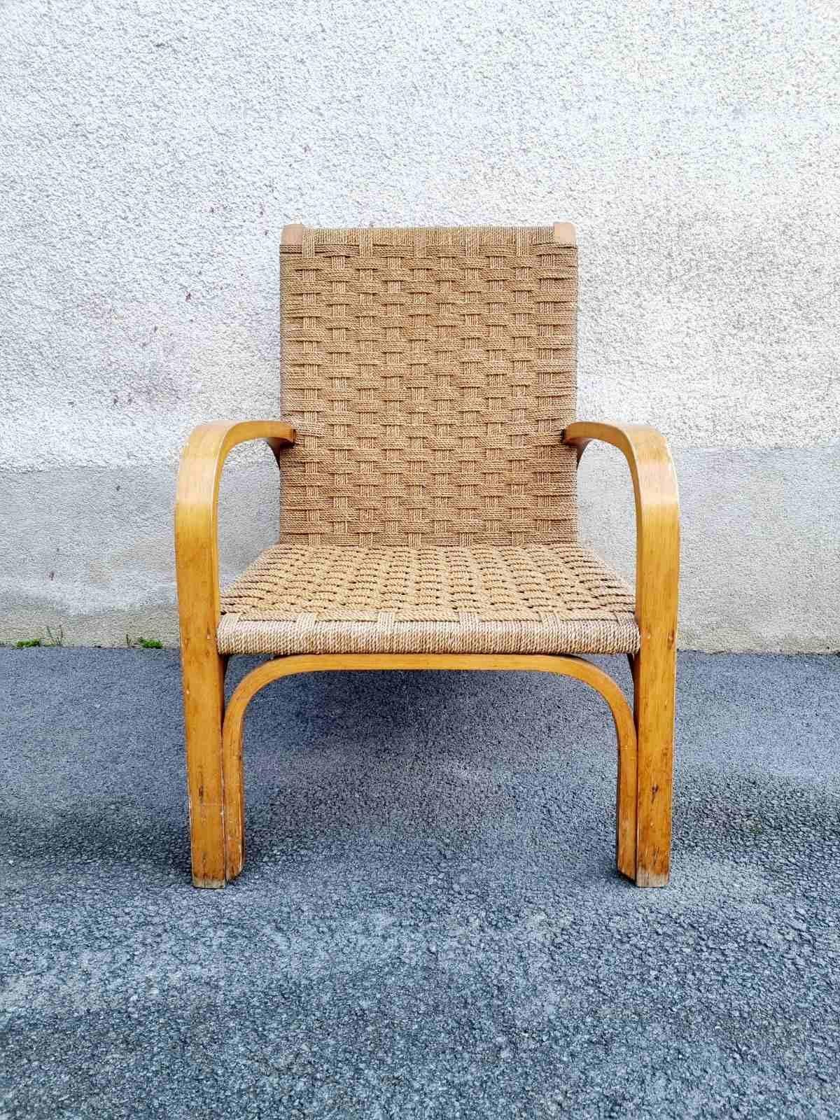 Sillón Moderno de Mitad de Siglo Atribuido a Augusto Romano, Italia Años 60 en venta 5