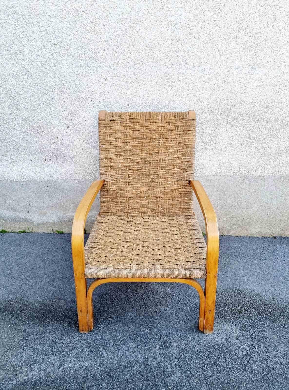 Sillón Moderno de Mitad de Siglo Atribuido a Augusto Romano, Italia Años 60 en venta 1