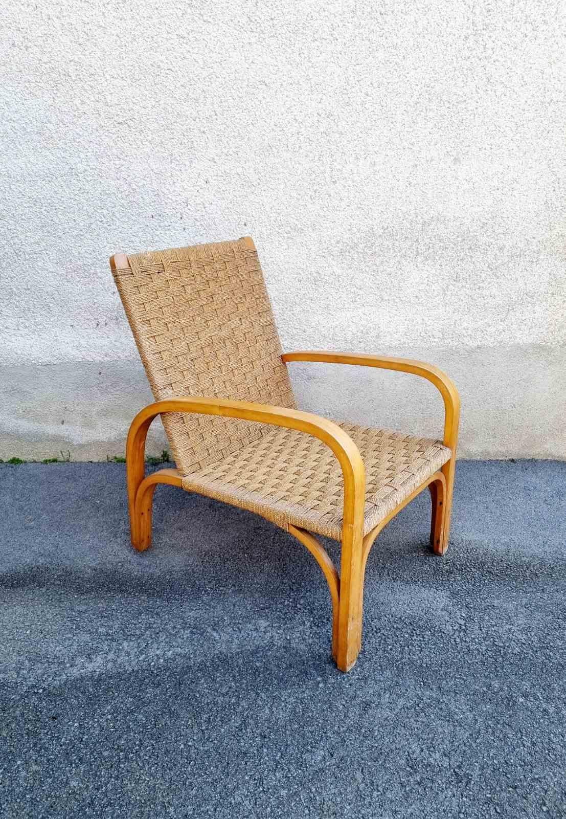 Sillón Moderno de Mitad de Siglo Atribuido a Augusto Romano, Italia Años 60 en venta 2