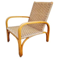 Sillón Moderno de Mitad de Siglo Atribuido a Augusto Romano, Italia Años 60