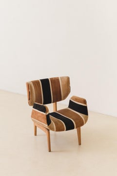 Mid-Century Modern Armchair by Carlo Hauner & Martin Eisler, 1955