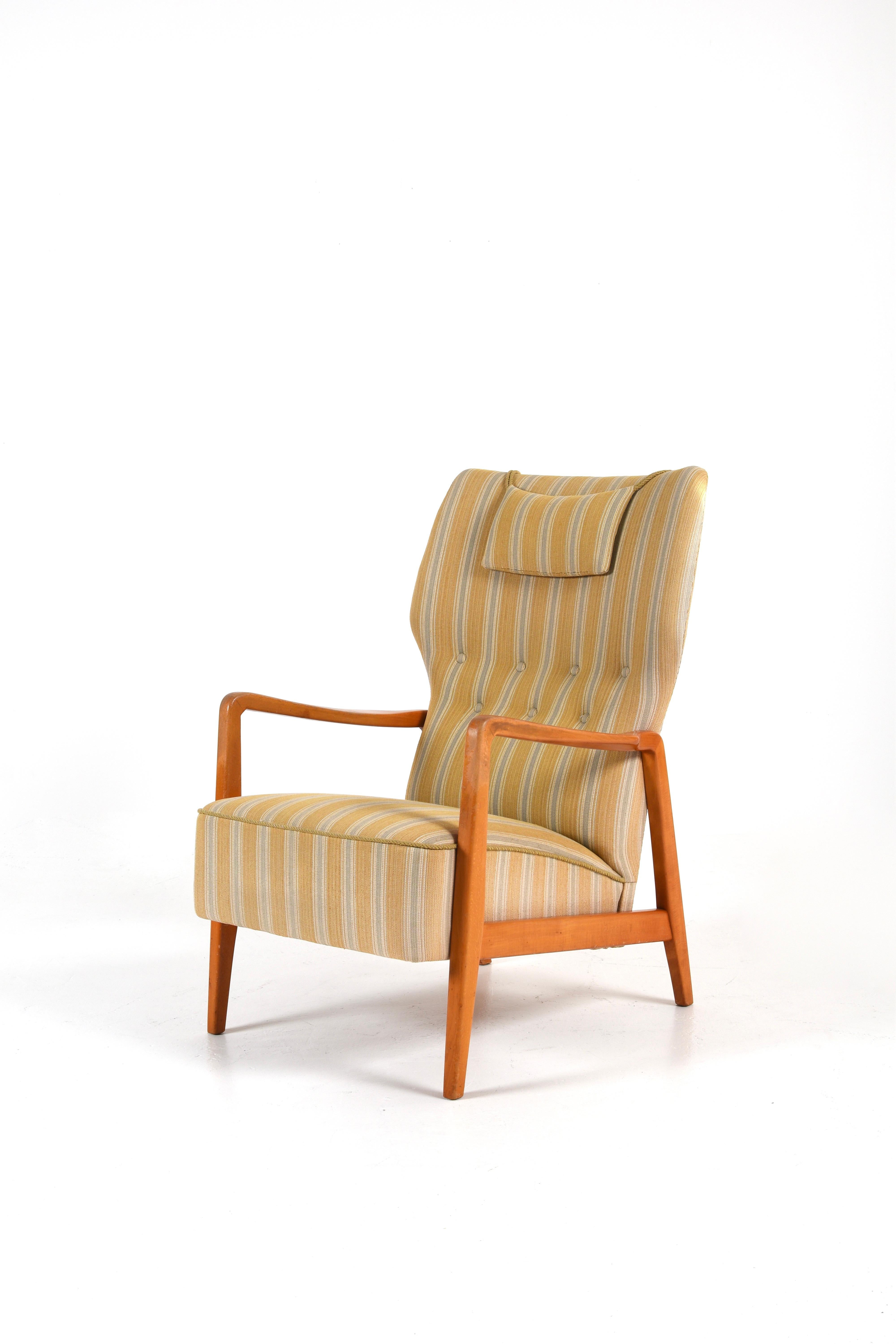 Fauteuil moderne du milieu du siècle par Dux of Sweden, Suède, années 1950 en vente 6