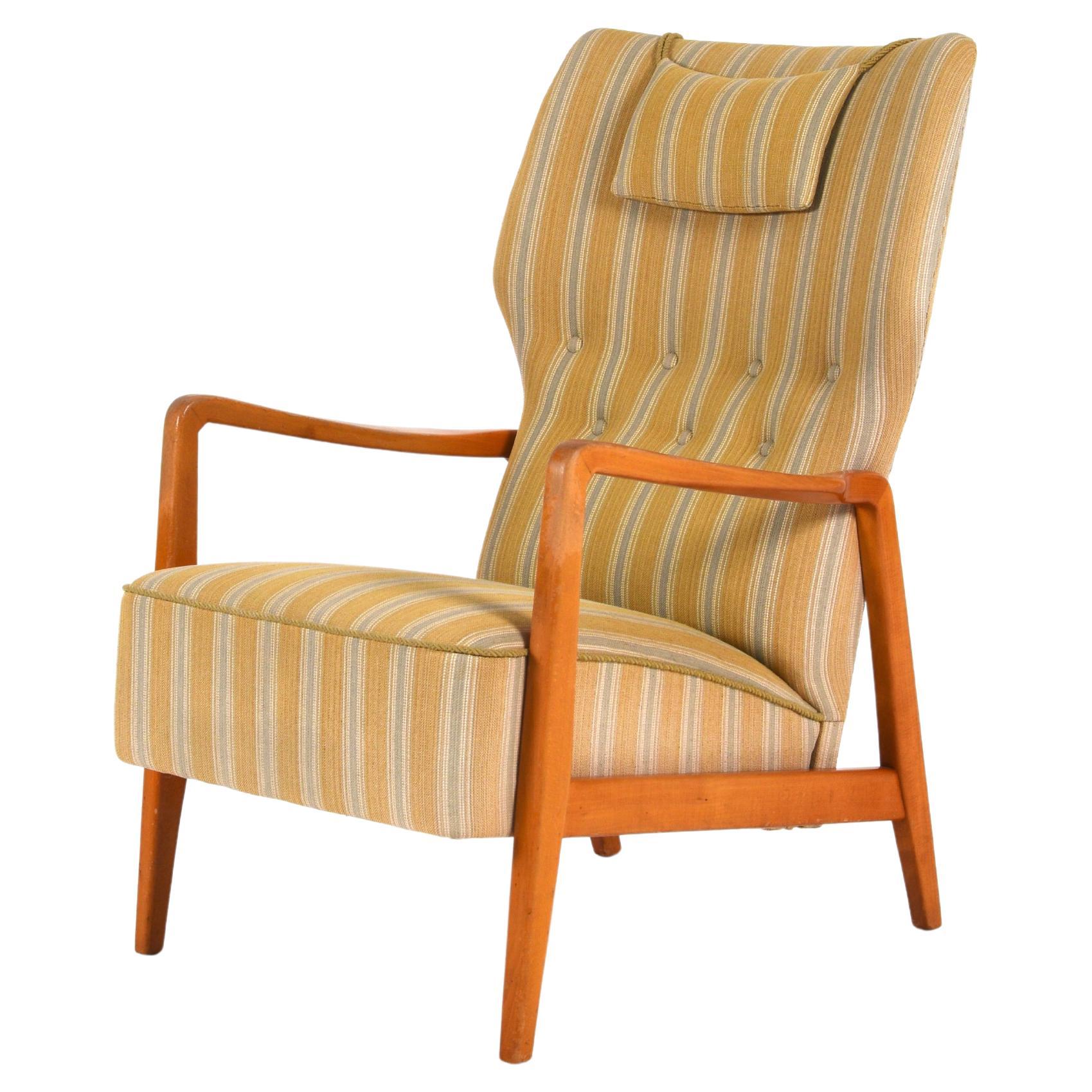 Poltrona moderna di metà secolo di DUX, Svezia, anni '50