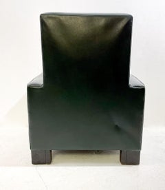Mid-Century Modern Armchair by Emiel Veranneman, Wood and Leather, 1958